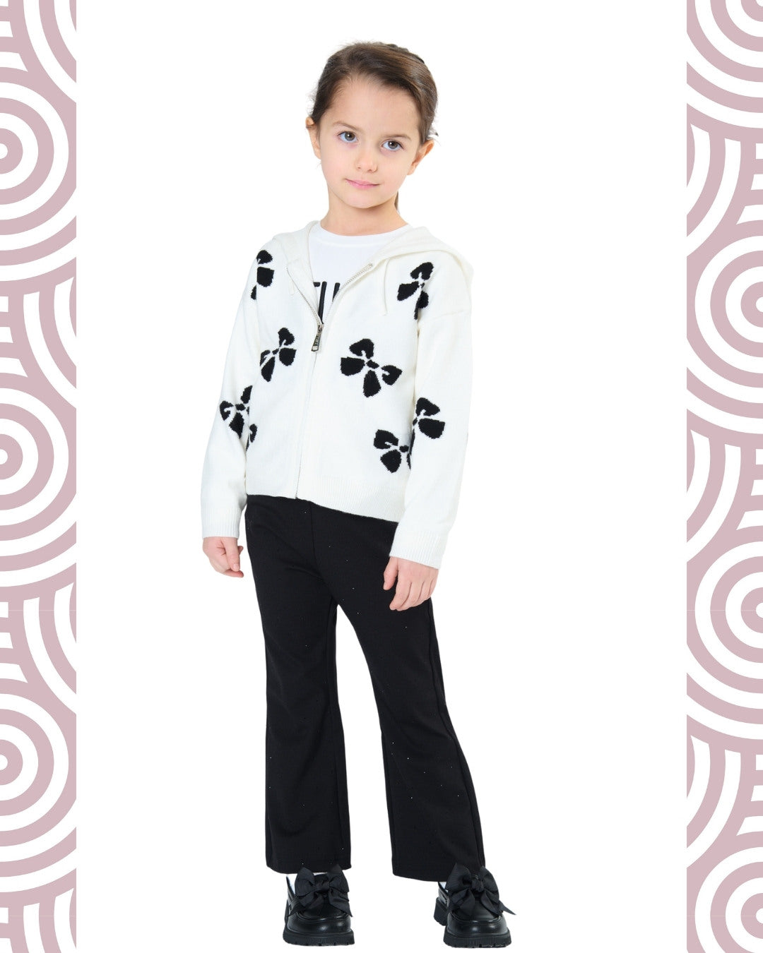 NERO - Pantalone c/strass