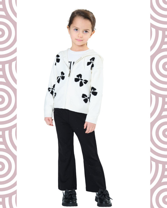NERO - Pantalone c/strass