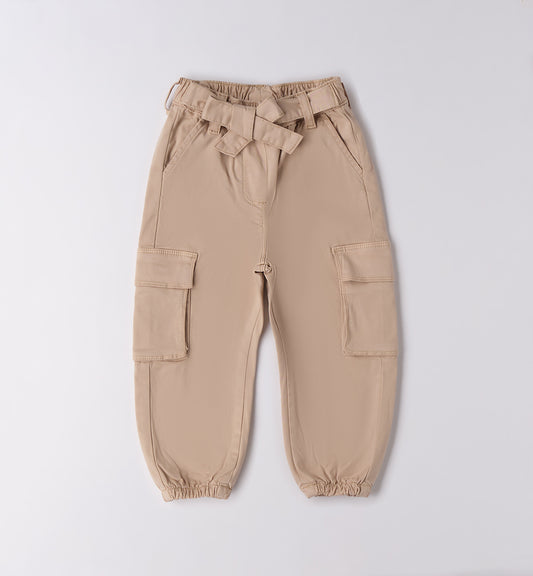 PINK MOOD - Pantaloni Cargo (3-8 ANNI)
