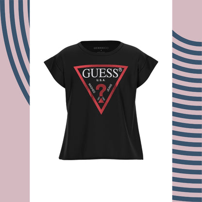 T-Shirt Cropped Logo Triangolare