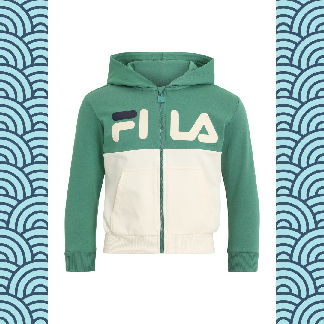 LONAY - Felpa Blocked c/cappuccio e zip
