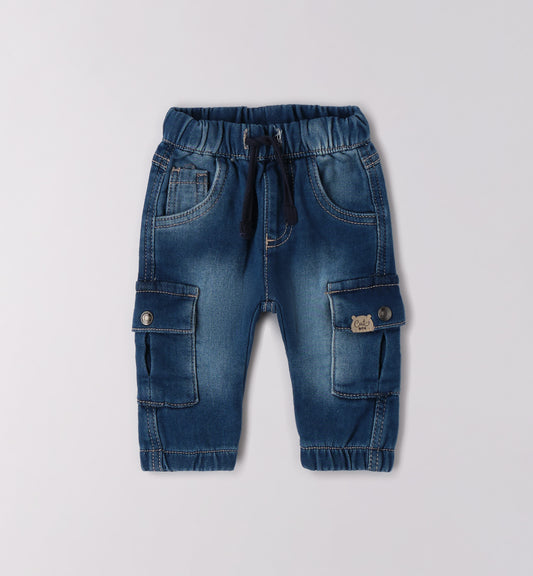 CUTE CREW - Pantalone Denim