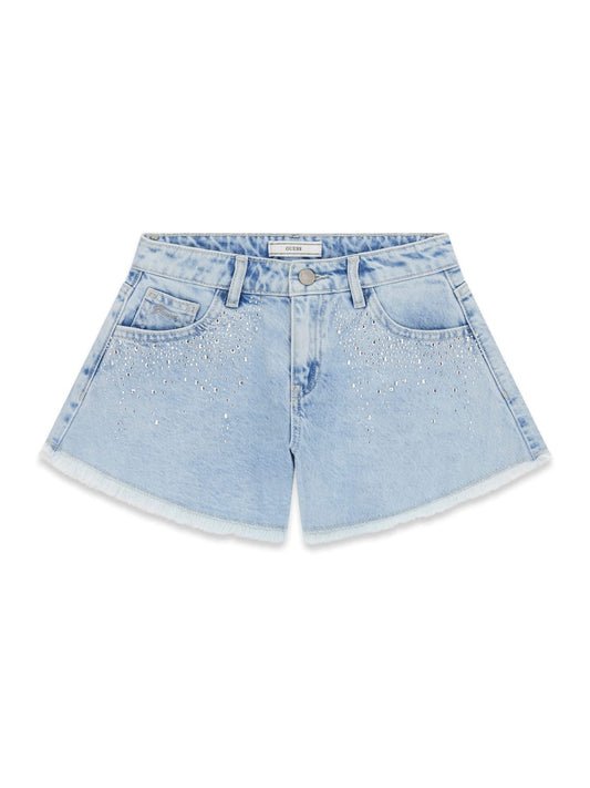 Shorts Denim c/strass