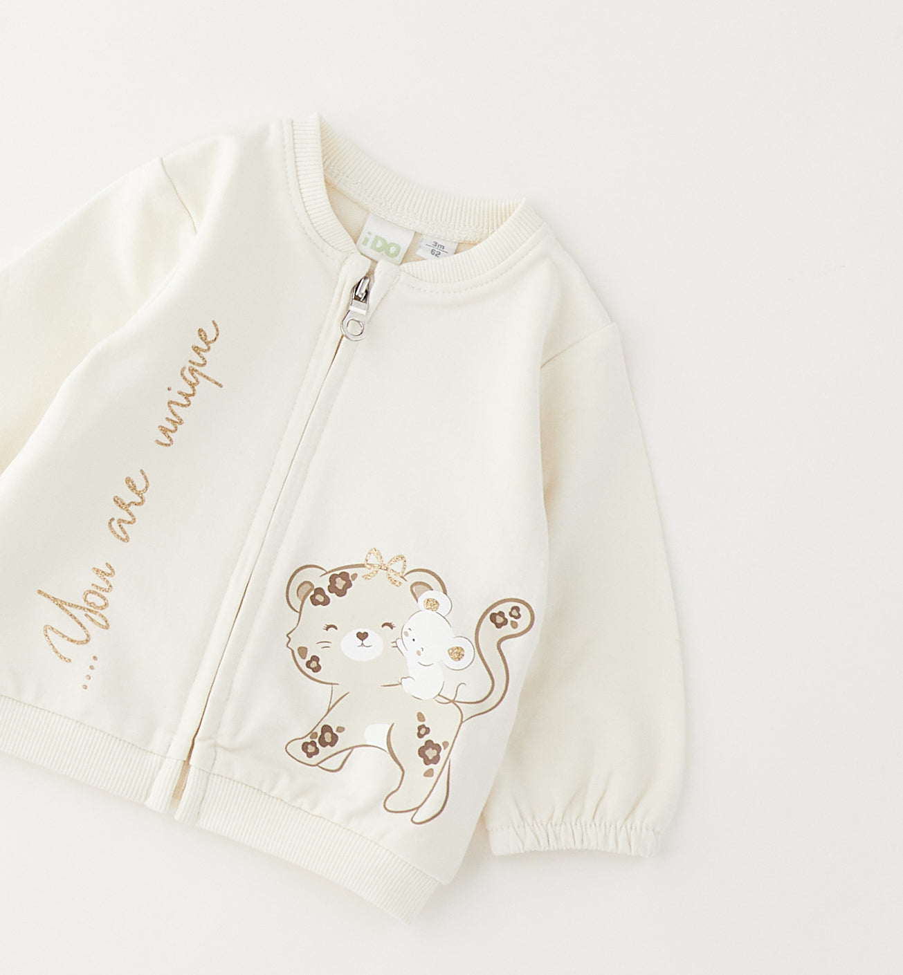 SWEET ANIMAL - Felpa c/zip