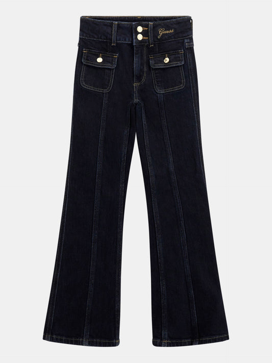 Palazzo Lurex Rigid Denim