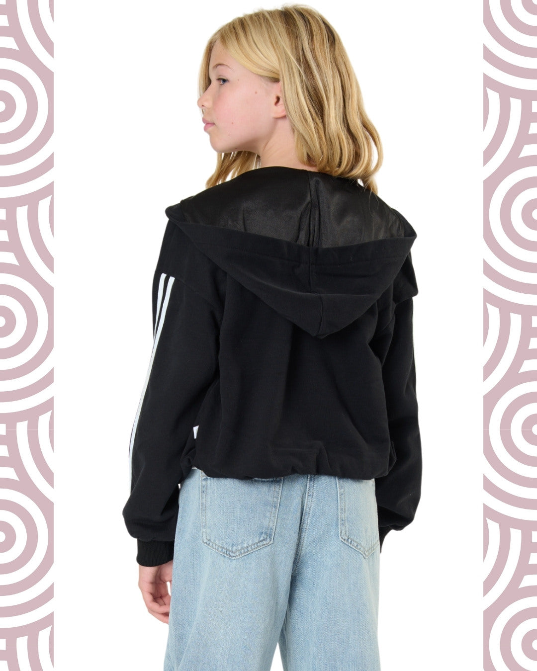FIT - Felpa c/cappuccio e zip