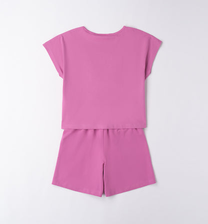 FLOWERS - Completo T-Shirt+Pantaloncino