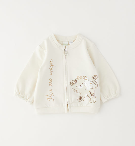 SWEET ANIMAL - Felpa c/zip
