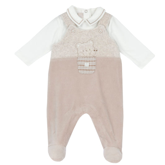 MY FIRST CHICCO - Set 2 pz Body+Salopette