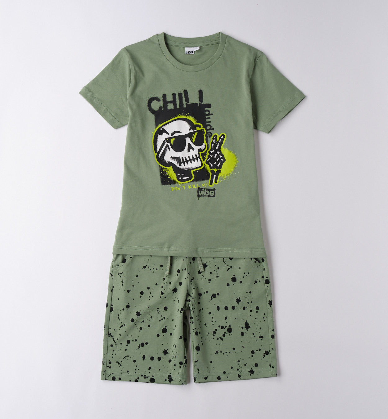 NO BAD VIBEZ - Completo T-Shirt+Pantaloncino