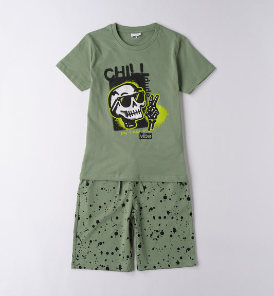 NO BAD VIBEZ - Completo T-Shirt+Pantaloncino