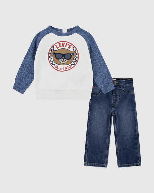Moto - Completo Felpa+Denim