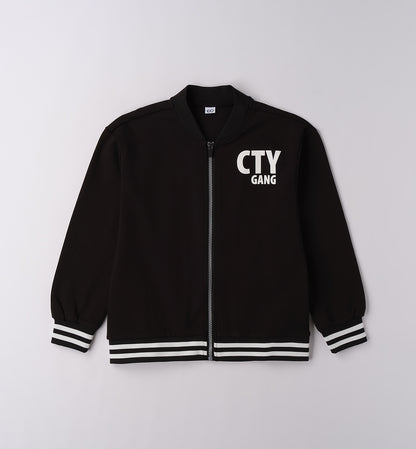 CITY GANG - Felpa c/zip