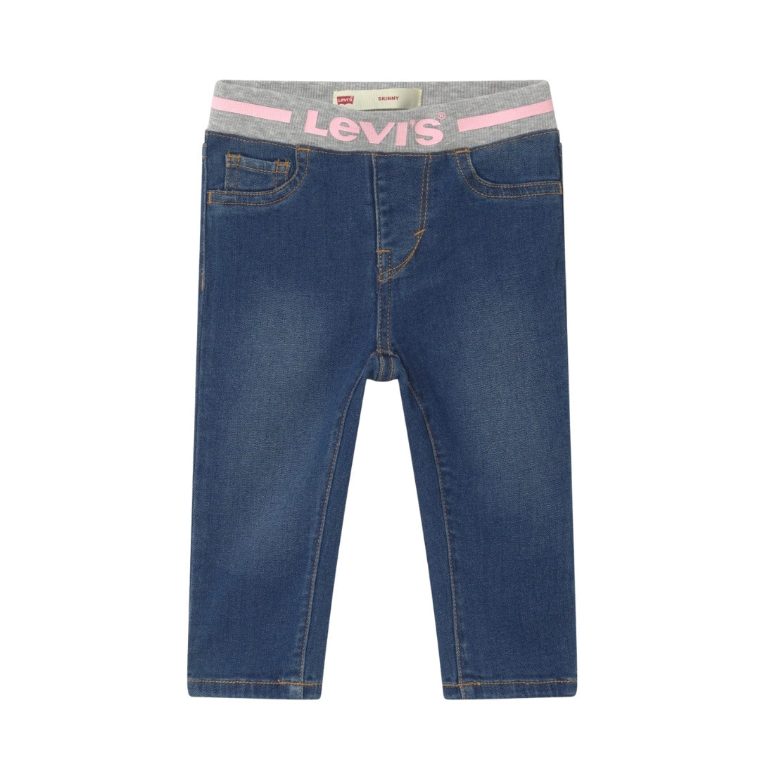 Pull-on skinny jeans