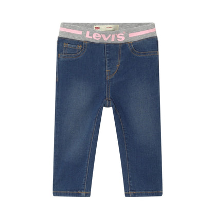 Pull-on skinny jeans