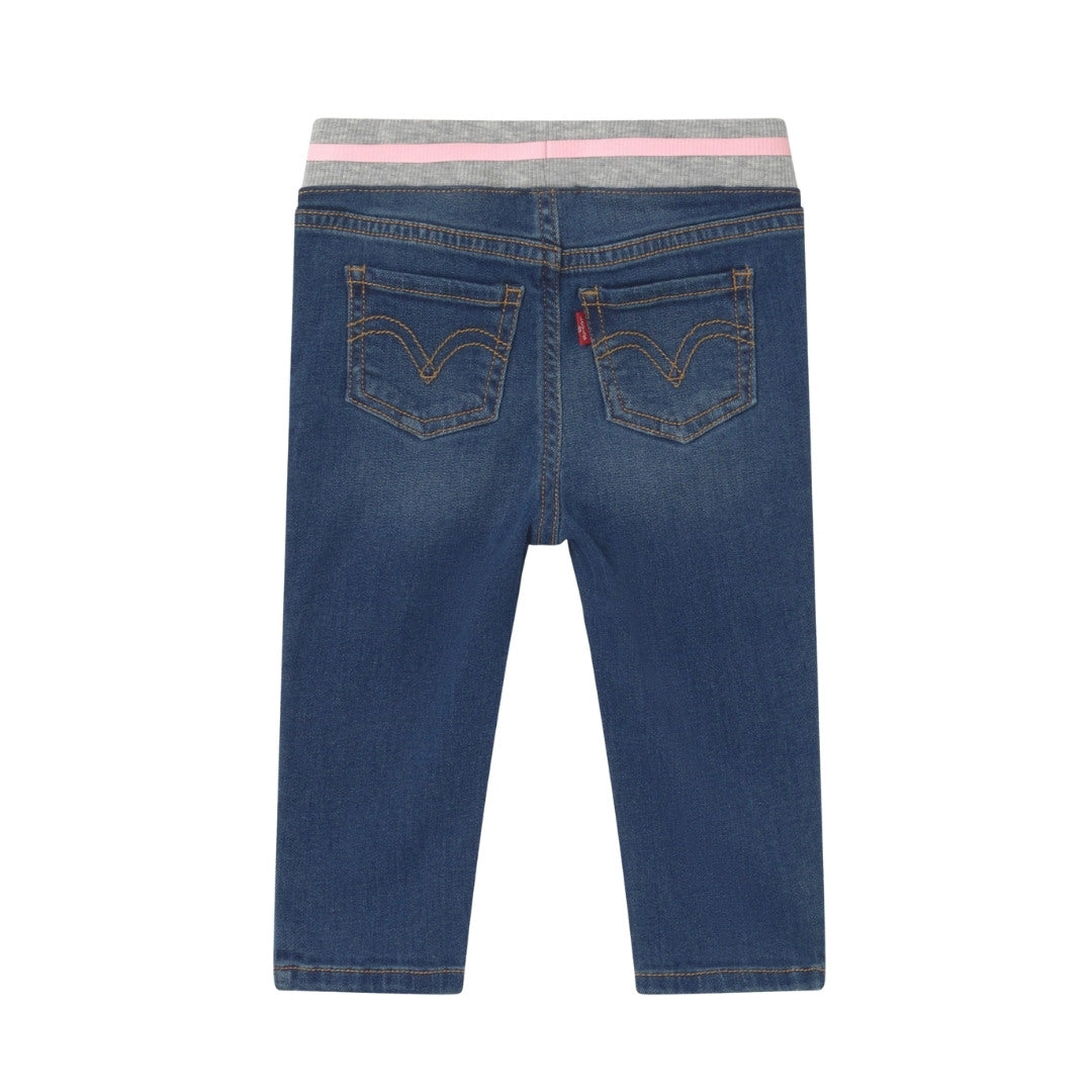 Pull-on skinny jeans