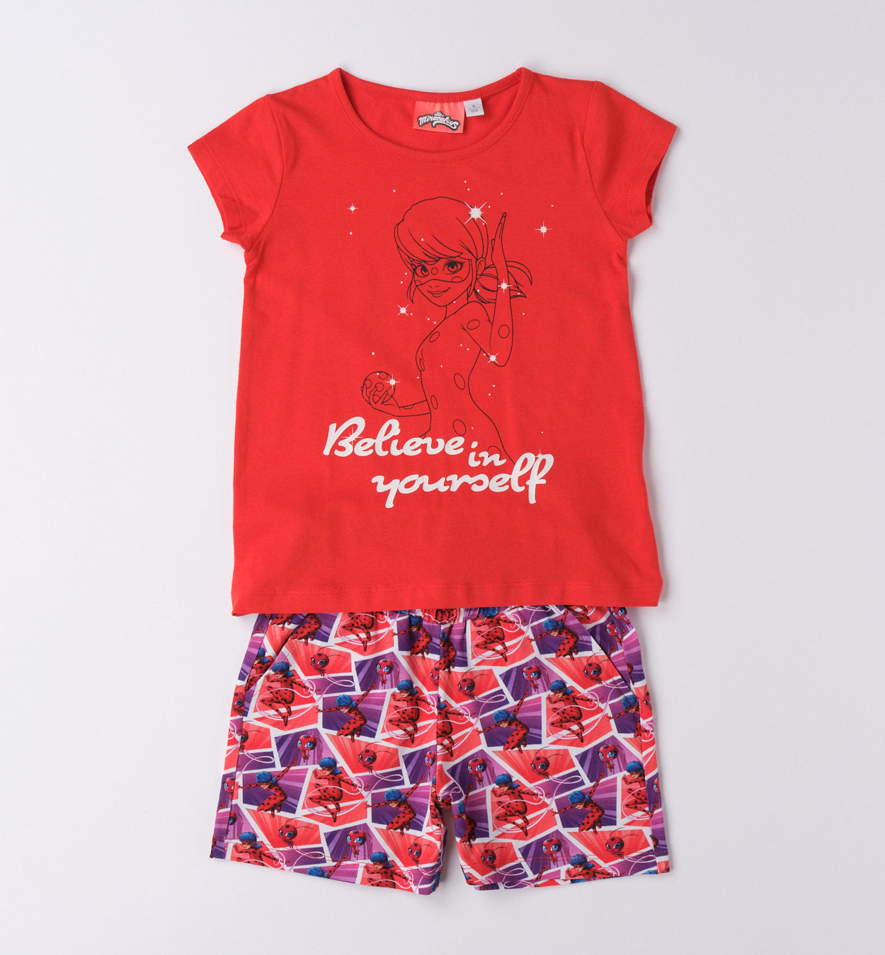Miracoulous - Completo t-shirt e pantaloncino
