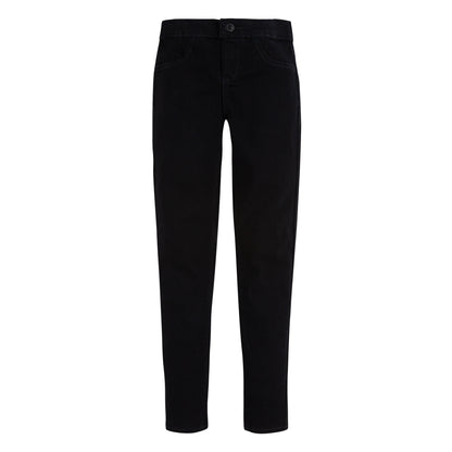 Pull-On Jeggings - BLACK