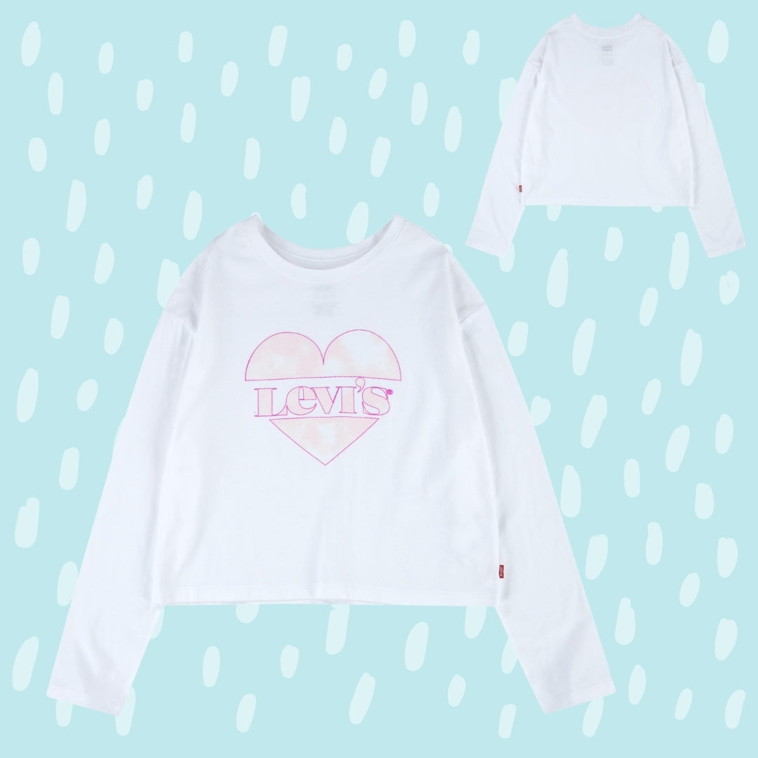 Levi's Cropped Maglia Heart
