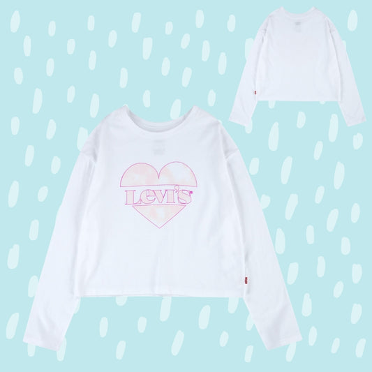 Levi's Cropped Maglia Heart
