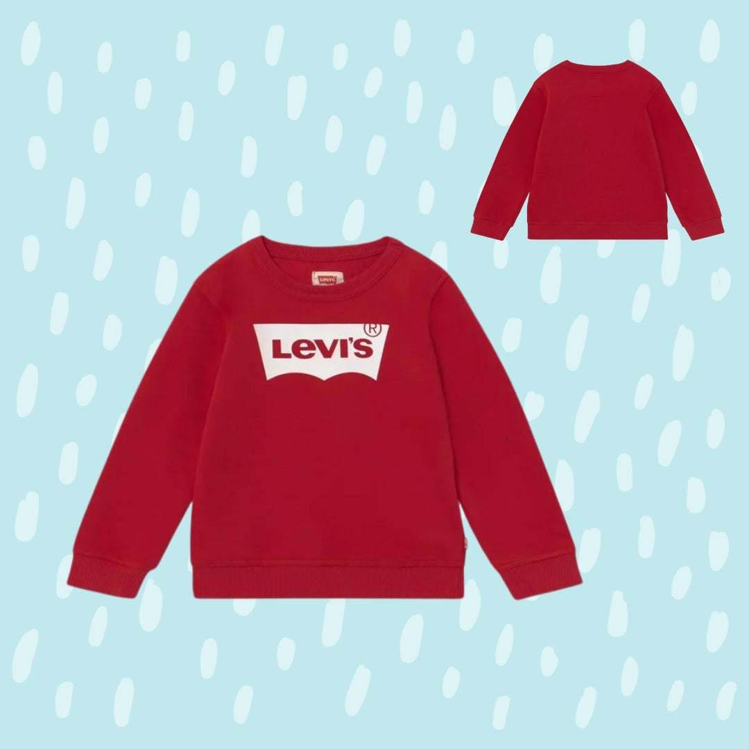 Batwing Felpa - RED/WHITE