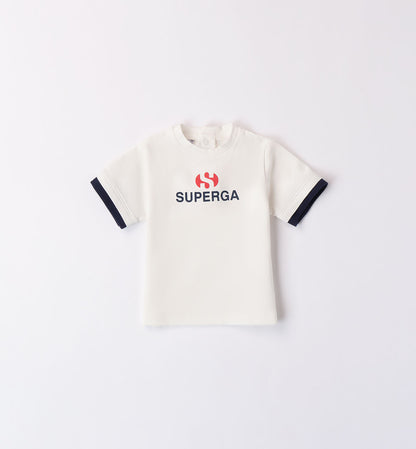 MINI TERRY E JERSEY - T-Shirt