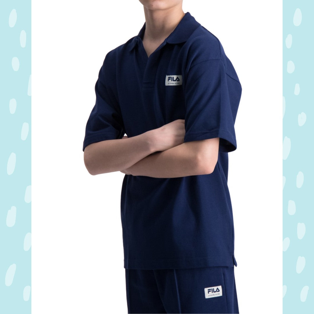 TEISING - relaxed polo in pique