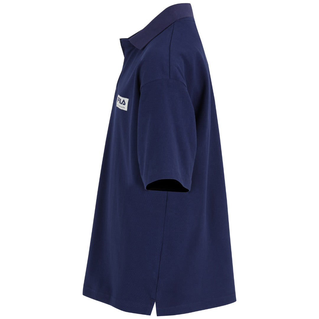 TEISING - relaxed polo in pique