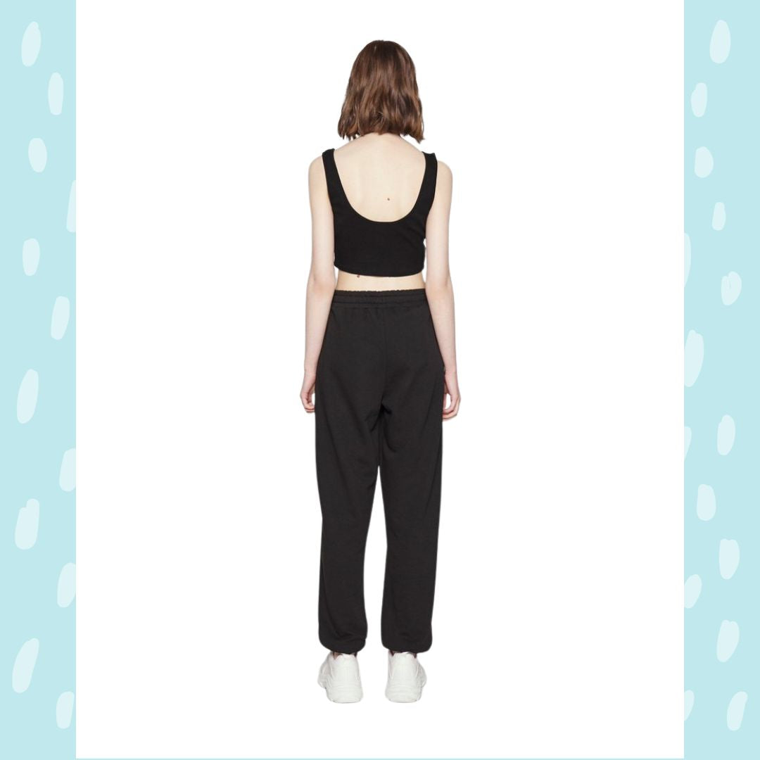 Bandirma - pantalone tuta a vita alta (donna)