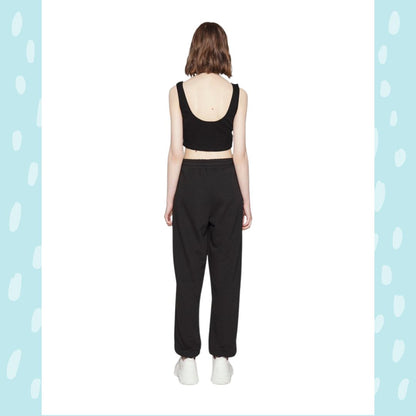 Bandirma - pantalone tuta a vita alta (donna)
