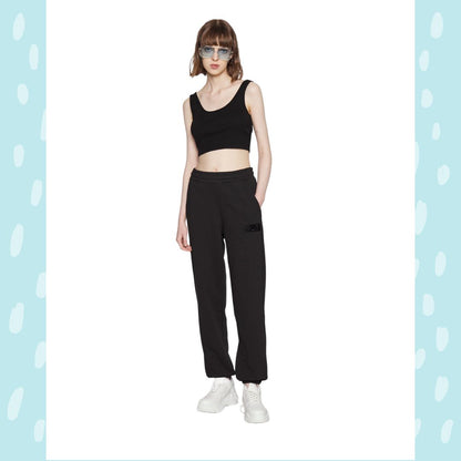 Bandirma - pantalone tuta a vita alta (donna)