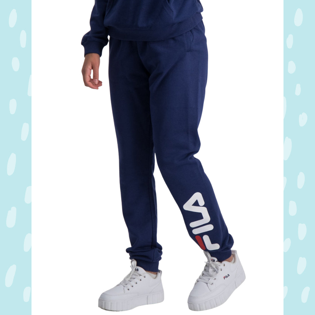 SONGE - Pantalone tuta logo classico  (Medieval Blue)