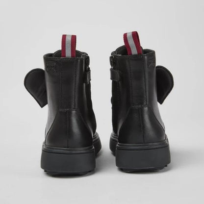 Stivaletto stringato nero - Norte kids