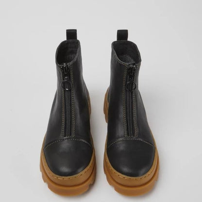 Stivaletto nero con cerniera -Brutus kids