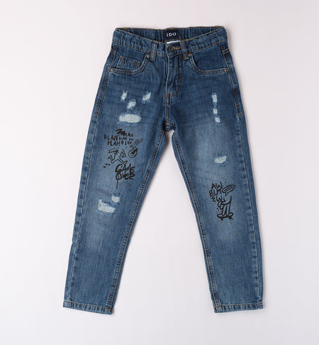 Restart - Jeans c/scritte