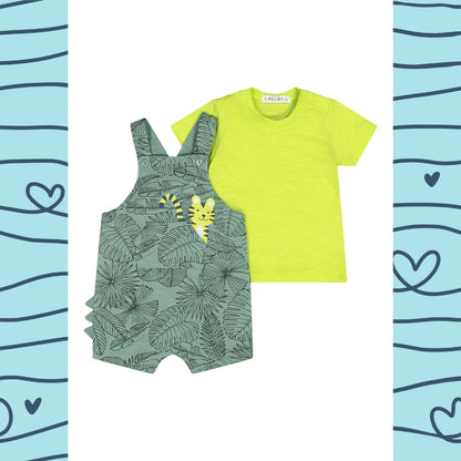 Wild Friends - Completo salopette e t-shirt