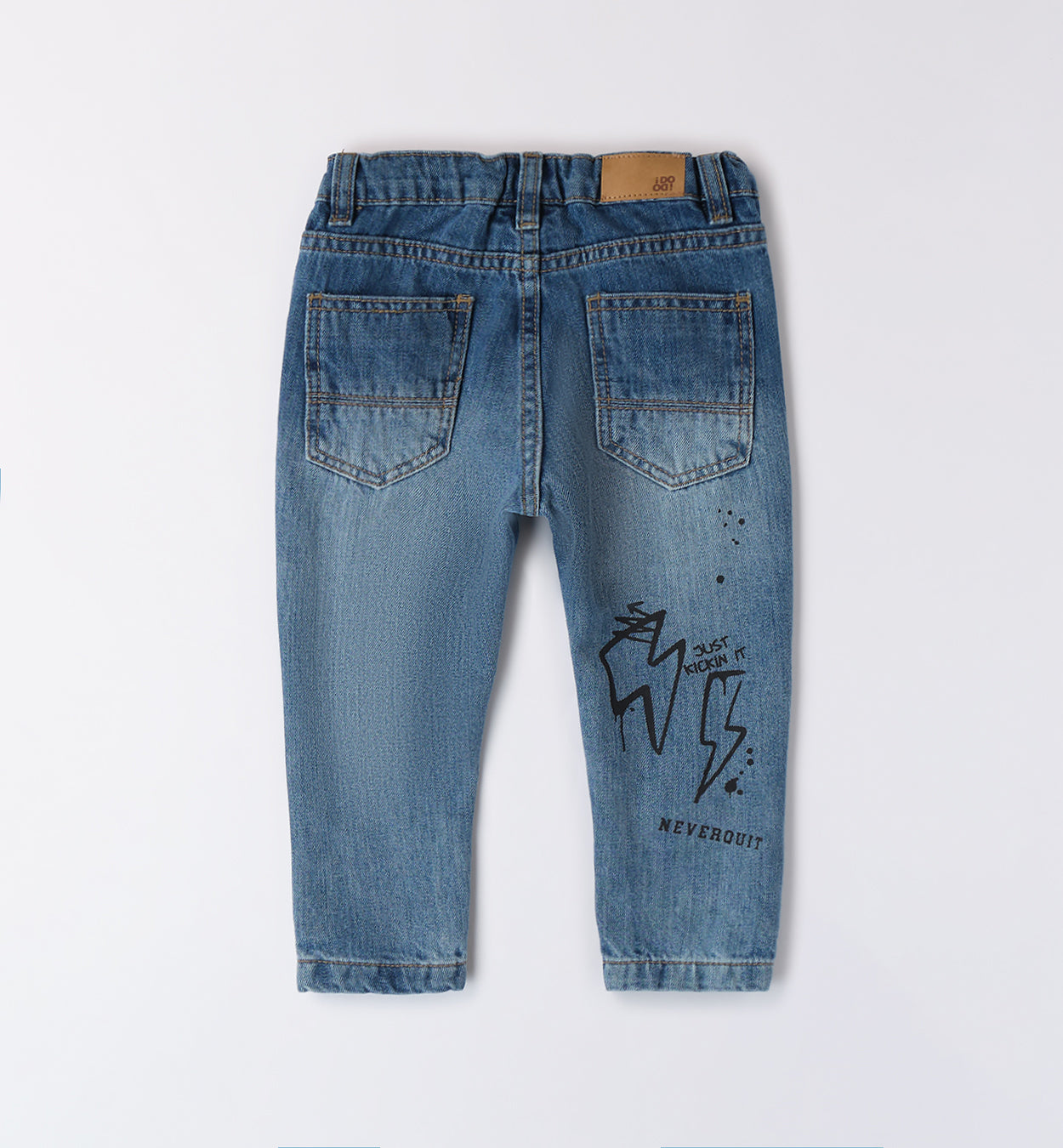 Just Kickin It - Jeans c/stampe Carrot Fit