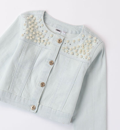 Special Party - Giubbino di Jeans c/perle